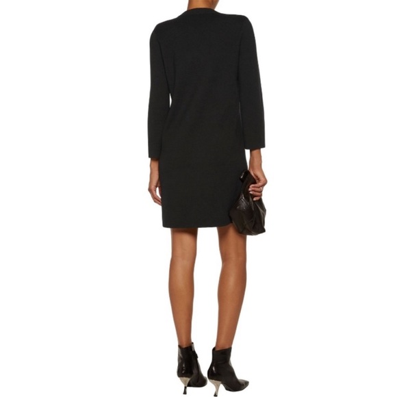 NWT Theory Patrinelle Lace-up Sweater Dress Black - Picture 3 of 16